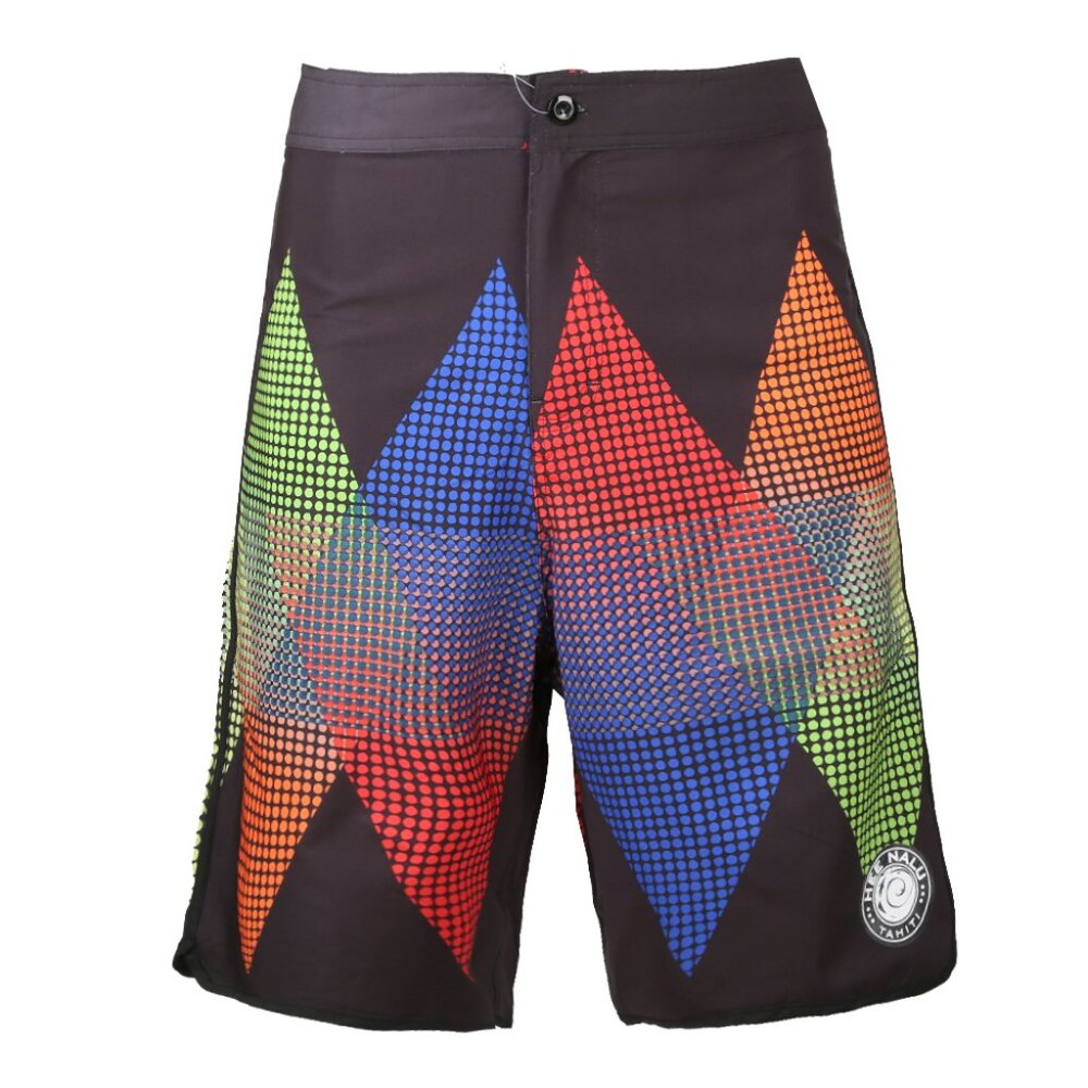 Trendy Men's Swim Trunks Quick Dry Board Shorts No Liner Size 30